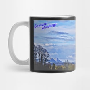 Secret Hills Seasons Greetings Blue 5 Mug